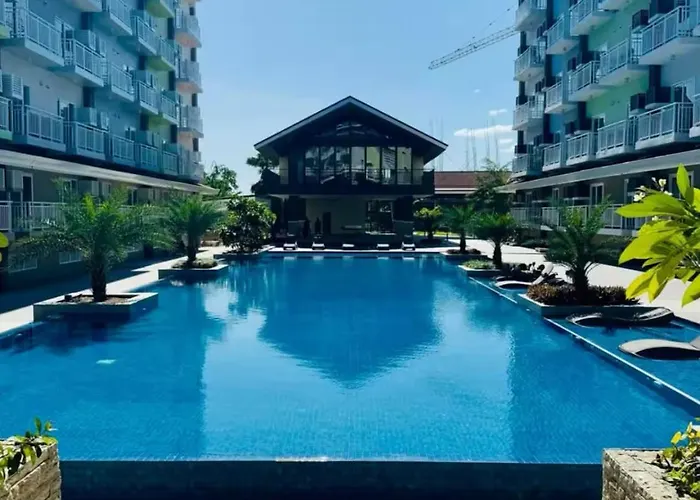Resort One Bedroom Units Near Mactan Airport Free Wifi With Pool And Gym *